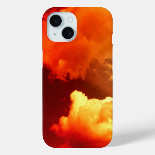 COQUES Case-Mate iPhone NUAGES DANS LE CIEL ROUGE (Verso)