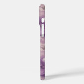 Coques Case-Mate iPhone Nuages d'aquarelle violet Dreamy (Verso / Gauche)