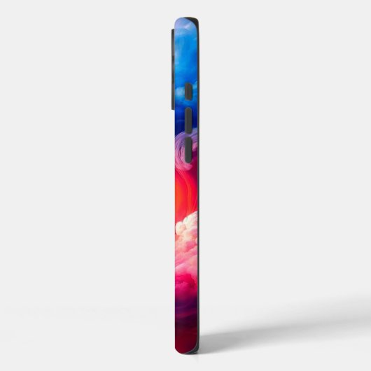 Coques Case-Mate iPhone Nuages d'art (Verso / Gauche)