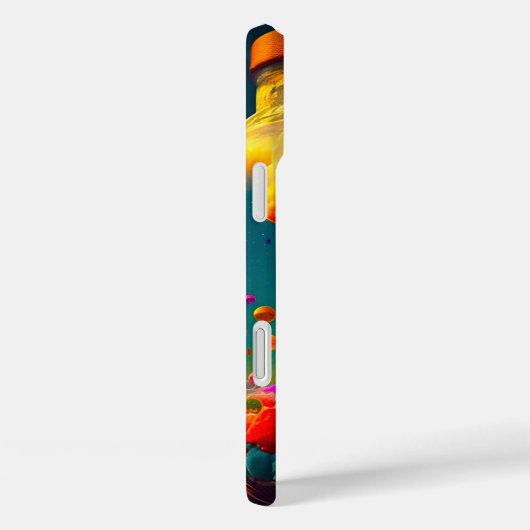 Coques Case-Mate iPhone Nuages d'art (Verso / Droite)