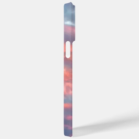 Coques Case-Mate iPhone Nuages de coucher de soleil esthétiques (Verso / Droite)