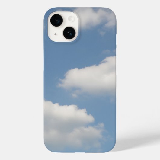 Coques Case-Mate iPhone Nuages de Cumulus Fluffés (Verso)