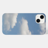 Coques Case-Mate iPhone Nuages de Cumulus Fluffés (Verso (horizontal))