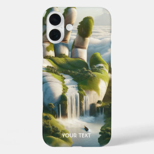 Coques iPhone 16 Plus Nuages De Forêt À Mer Imaginaire