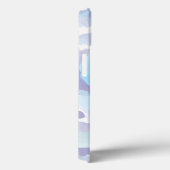 Coques Case-Mate iPhone Nuages de pluie Aquarelle Personnalisée (Verso / Droite)