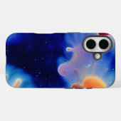 Coques Case-Mate iPhone nuages d'étoiles dans l'espace (Verso (horizontal))