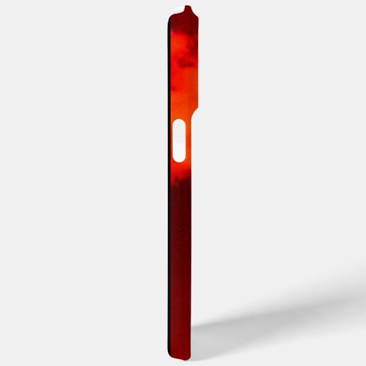 COQUES Case-Mate iPhone NUAGES EN ROUGE JAUNE ORANGE (Verso / Droite)