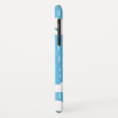 Coques Case-Mate iPhone Nuages Et Molécules De Méthane Nom Du Geek Bleu (Dos/Gauche)