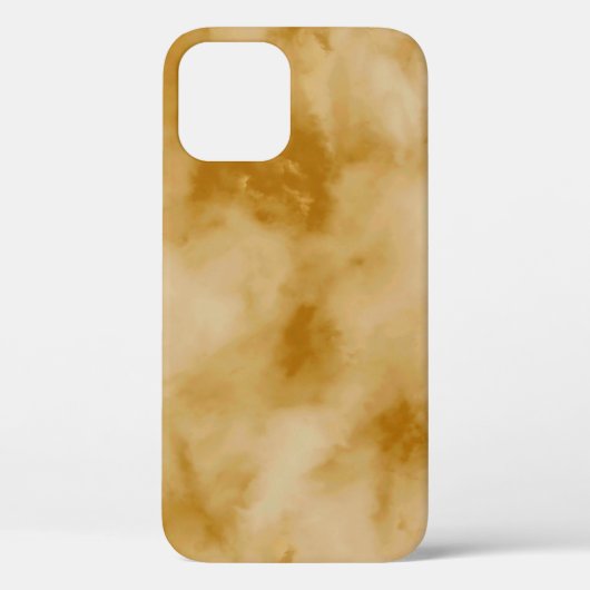 Coques Case-Mate iPhone Nuages jaunes Coque-coque iphone Mate (Verso)