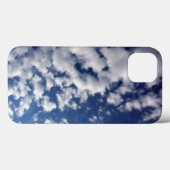 Coques Case-Mate iPhone Nuages Puffs Sur Ciel Bleu (Verso (horizontal))
