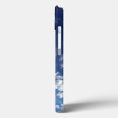 Coques Case-Mate iPhone Nuages Puffs Sur Ciel Bleu (Verso / Gauche)