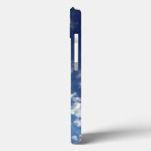 Coques Case-Mate iPhone Nuages Puffs Sur Ciel Bleu (Verso / Gauche)