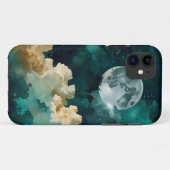 Coques Case-Mate iPhone Nuages sous la lune (Dos (Horizontal))