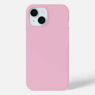 Coque Pour iPhone 15 Nuance de rose pastel cerise