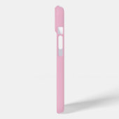 Coques Case-Mate iPhone Nuance de rose pastel cerise (Verso / Gauche)