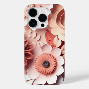Coque Pour iPhone 14 Pro Nuances 3D de pêche