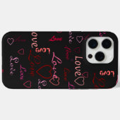 Coques Case-Mate iPhone Nuances d'amour (Verso (horizontal))