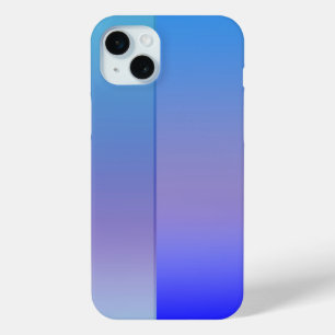 Coque iPhone 15 Mini Nuances de bleu