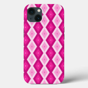 Case-Mate iPhone Case Nuances de fuchsia diamant motif Coque-Mate iPhone