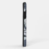 Coques Case-Mate iPhone Nuances de gris monochrome moderne abstrait (Dos/Droite)