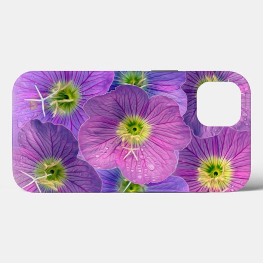 Coques Case-Mate iPhone Nuances de violet (Verso (horizontal))
