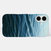Coques Case-Mate iPhone Nuances d'eau bleue Photographie de la nature Abst (Verso (horizontal))