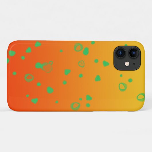 Coques Case-Mate iPhone Nuances D'Orange (Dos (Horizontal))