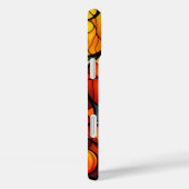 Coques Case-Mate iPhone NUANCES D'ORANGE & ARBRE D'HALLOWEEN ÉPouvantable (Verso / Droite)