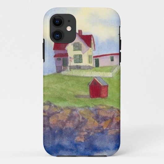 Coques Case-Mate iPhone Nubble Light House York Maine (Dos)