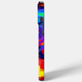 Coques Case-Mate iPhone Nuit Abstraite d'Halloween moderne (Verso / Gauche)