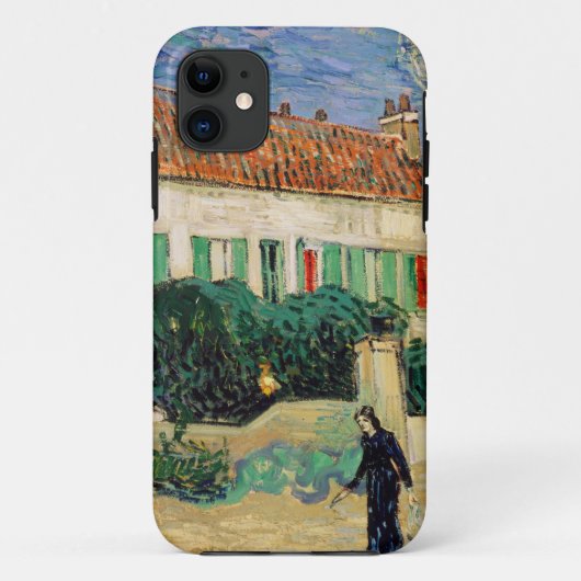 Coques Case-Mate iPhone Nuit blanche de maison de Van Gogh (Dos)