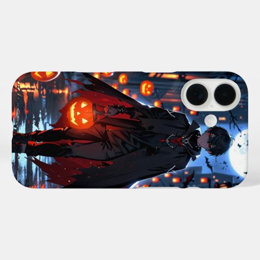 Coques Case-Mate iPhone Nuit d'Anime Vampire (Verso (horizontal))