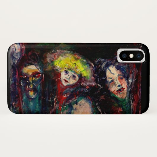 Coques Case-Mate iPhone NUIT DE CARNAVAL À VENISE Mascarade Vénitienne Mas (Dos (Horizontal))
