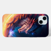 Coques Case-Mate iPhone Nuit de feu Dragon Scape (Verso (horizontal))