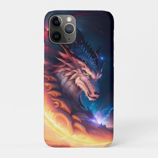 Coques Case-Mate iPhone Nuit de feu Dragon Scape (Dos)
