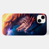 Coques Case-Mate iPhone Nuit de feu Dragon Scape (Verso (horizontal))