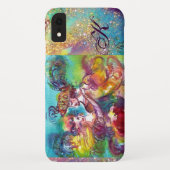 COQUES Case-Mate iPhone NUIT DE MASCARADE / BAL DE CARNAVAL MONOGRAMME (Dos)