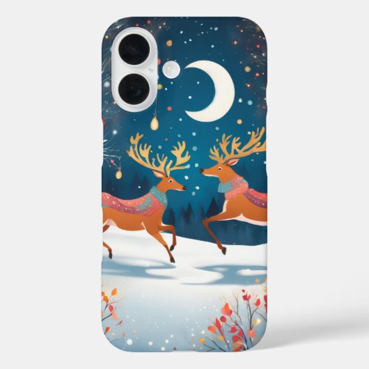 Coques Case-Mate iPhone Nuit de Noël (Verso)