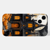 Coques Case-Mate iPhone Nuit de récolte hantée (Verso (horizontal))