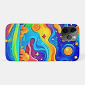 Coques Case-Mate iPhone Nuit de rêve : paysage étoilé (Dos (Horizontal))