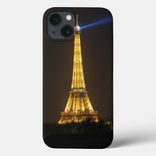 Coques Case-Mate iPhone Nuit de Tour Eiffel (Verso)