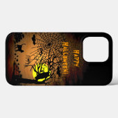 Coques Case-Mate iPhone Nuit d'Halloween, Joyeux Halloween ! (Verso (horizontal))