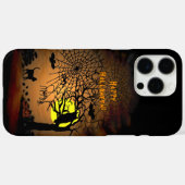 Coques Case-Mate iPhone Nuit d'Halloween, Joyeux Halloween ! (Verso (horizontal))