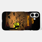 Coques Case-Mate iPhone Nuit d'Halloween, Joyeux Halloween ! (Verso (horizontal))