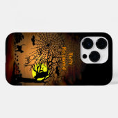 Coques Case-Mate iPhone Nuit d'Halloween, Joyeux Halloween ! (Verso (horizontal))