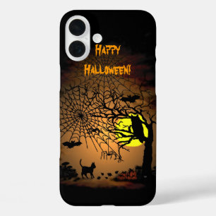 iPhone 16 Plus Case Nuit d'Halloween, Joyeux Halloween !