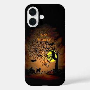 Coques iPhone 16 Nuit d'Halloween, Joyeux Halloween !