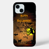 Coques Case-Mate iPhone Nuit d'Halloween, Joyeux Halloween ! (Verso)