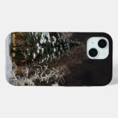 Coques Case-Mate iPhone Nuit d'hiver enneigée paisible (Verso (horizontal))