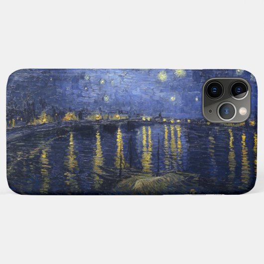 Coques Case-Mate iPhone Nuit étoilée au-dessus du Rhône (Dos (Horizontal))